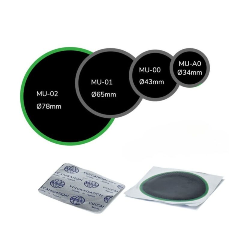 Vỉ 9 Miếng Vá Lốp Maruni MU-02 Tròn 78mm